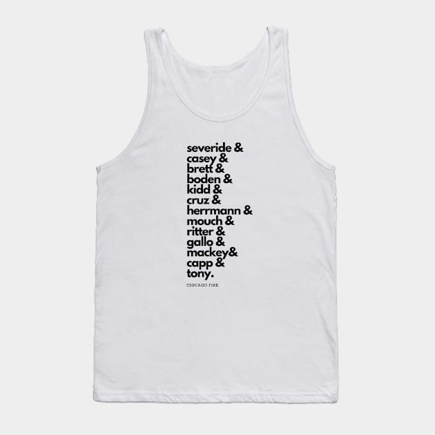 *UPDATED* Chicago Fire Squad Goals Tank Top by Meet Us At Molly's